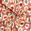 Tricoline Estampada Natal Decor Oval 100% Algodão - Vermelho Tricoline Estampada Natal Decor Oval 100% Algodão - Vermelho