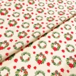 Tricoline Estampada Natal Mini Guirlandas 100% Algodão - Variante 1 Tricoline Estampada Natal Mini Guirlandas 100% Algodão - Variante 1