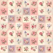 Tricoline Estampada Patchwork Floral 100% Algodão 1,50m Largura - Variante 1