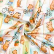 Tricoline Estampada Quadrinhos Capivaras 100% Algodão 1,50m Largura - Variante 1