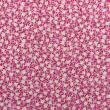 Tricoline Estampada - Ramos Rosa - 100% Algodão - 1,50m Largura - Variante 1