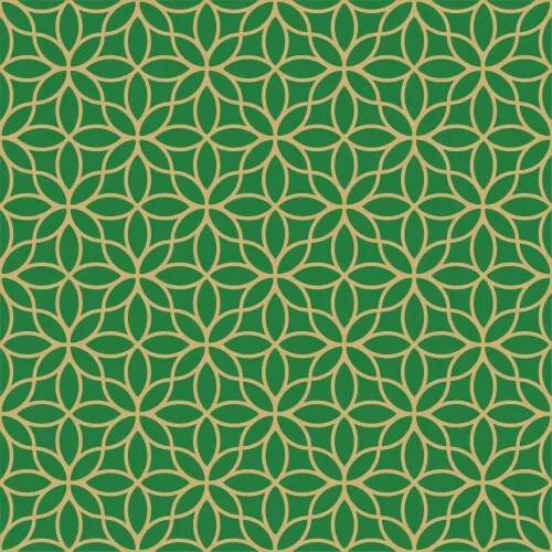 Tricoline Estampada Vitral Geométrico 100% Algodão 1,50m Largura - Variante 186