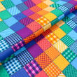 Tricoline Estampada Xadrez Patch 100% Algodão 1,50m largura - Variante 1