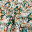Tricoline Exclusiva Coleção Natal Animais Polo Norte 100% Algodão 1,50m Largura - Variante 1