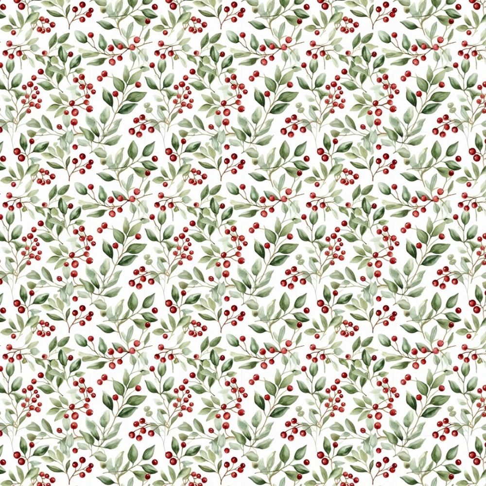 Tricoline Exclusiva JLM Natal Azevinhos 100% Algodão - Variante 1