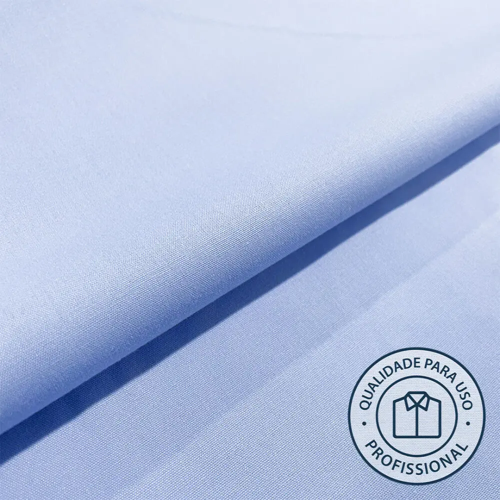 Tricoline FIT Para Camisaria Lisa Cores Claras 67% Poliester 33% Algodão 1,60L - Placido
