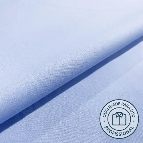 Tricoline FIT Para Camisaria Lisa Cores Claras 67% Poliester 33% Algodão 1,60L - Placido