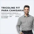 Tricoline FIT Para Camisaria Lisa Cores Claras 67% Poliester 33% Algodão 1,60L - Silver