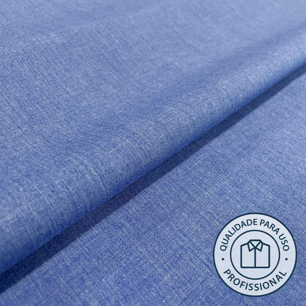 Tricoline FIT Para Camisaria Lisa Cores Médias 67% Poliester 33% Algodão 1,60L - Jeans
