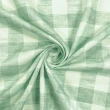 Tricoline Fernando Maluhy Coleção Xadrez Decora 100% Algodão 1,50m Largura - Verde bebê