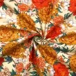 Tricoline Fernando Maluhy - Floral Crisantemo - 100% Algodão - C03