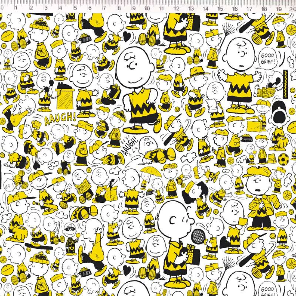 Tricoline Fernando Maluhy - Snoopy e Charlie Brown - 100% Algodão - C01 -  JLM TECIDOS