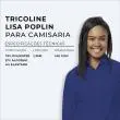 Tricoline Lisa POPLIN Para Camisaria Com Elastano 75% Poliester 21% Algodão 4% Elastano 1,30L - Cobalto
