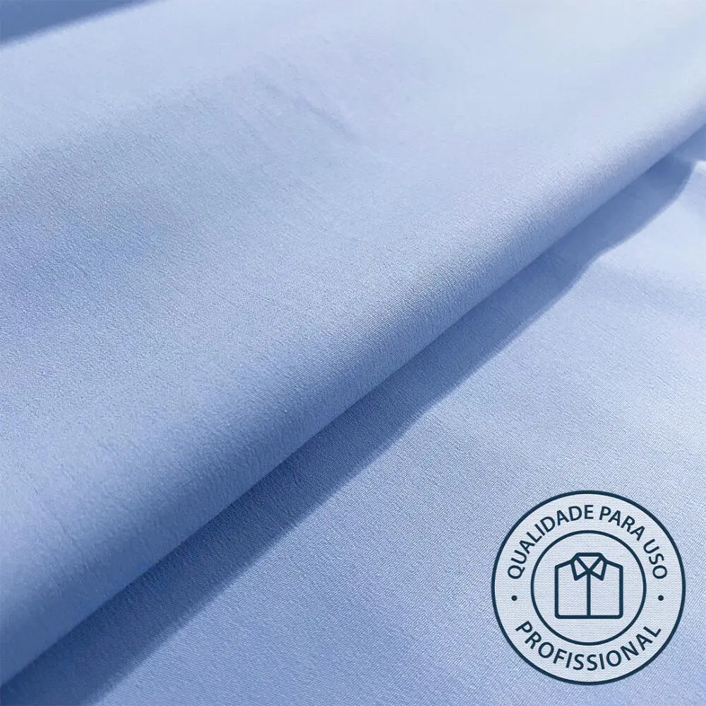 Tricoline Lisa POPLIN Para Camisaria Com Elastano 75% Poliester 21% Algodão 4% Elastano 1,30L - Placido