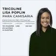 Tricoline Lisa POPLIN Para Camisaria Com Elastano 75% Poliester 21% Algodão 4% Elastano 1,30L - Militar