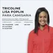 Tricoline Lisa POPLIN Para Camisaria Com Elastano 75% Poliester 21% Algodão 4% Elastano 1,30L - Cereja