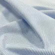 Tricoline Listrada Para Camisaria Com Elastano 29% Algodão 67% Poliéster 4% Elastano 1,40L - 1428 - azul claro