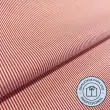 Tricoline Listrada Para Camisaria Com Elastano 29% Algodão 67% Poliéster 4% Elastano 1,40L - 5179 - vermelho