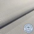 Tricoline Listrada Para Camisaria Com Elastano 29% Algodão 67% Poliéster 4% Elastano 1,40L - 9209 - cinza medio