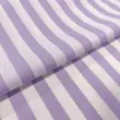 Tricoline Listras Grandes Fio Tinto 100% Algodão - Lilás