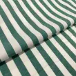 Tricoline Listras Grandes Fio Tinto 100% Algodão - Verde bandeira