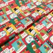 Tricoline Natal Merry Christmas Divertido 100% Algodão 1,50m largura - Variante 1