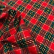 Tricoline Natal Xadrez Fio Tinto com Lurex Dourado 100% Algodão - Rena 1032