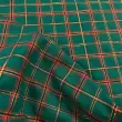 Tricoline Natal Xadrez Fio Tinto com Lurex Dourado 100% Algodão - Rena 1054