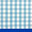 Tricoline Xadrez Fio Tinto - Extra Grande - 100% Algodão - Azul bebê