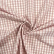 Tricoline Xadrez Fio Tinto - Grande - 100% Algodão - Rose Tricoline Xadrez Fio Tinto - Grande - 100% Algodão - Rose