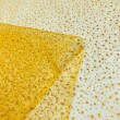Tule PA com Glitter Permanente 100% Poliester 1,55m largura - Amarelo
